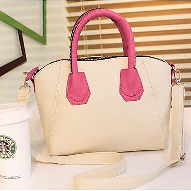 Bolsa corino rosa
