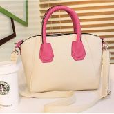Bolsa corino rosa